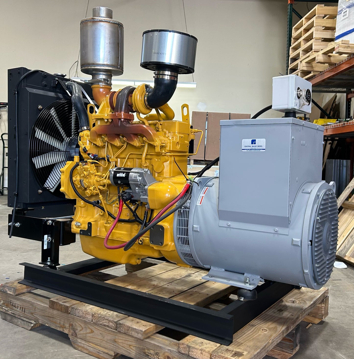 John Deere 55 kW Diesel Generator by Central Maine Diesel - Model # 07205