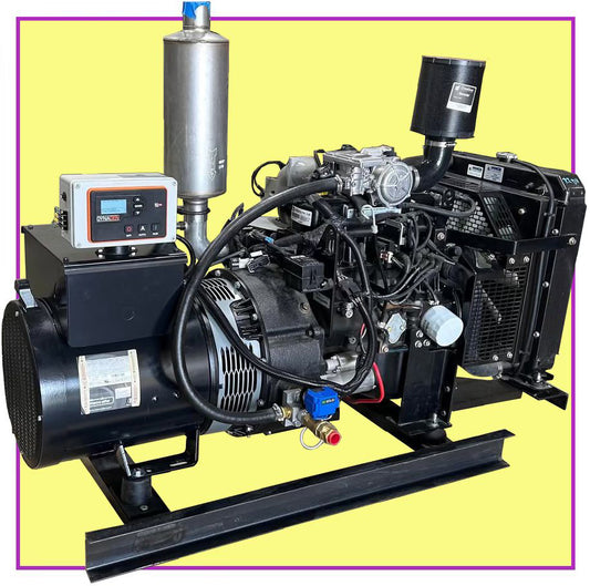 HEAVY-DUTY 21 kW 1800 RPM Propane + Natural Gas Generator by Central Maine Diesel