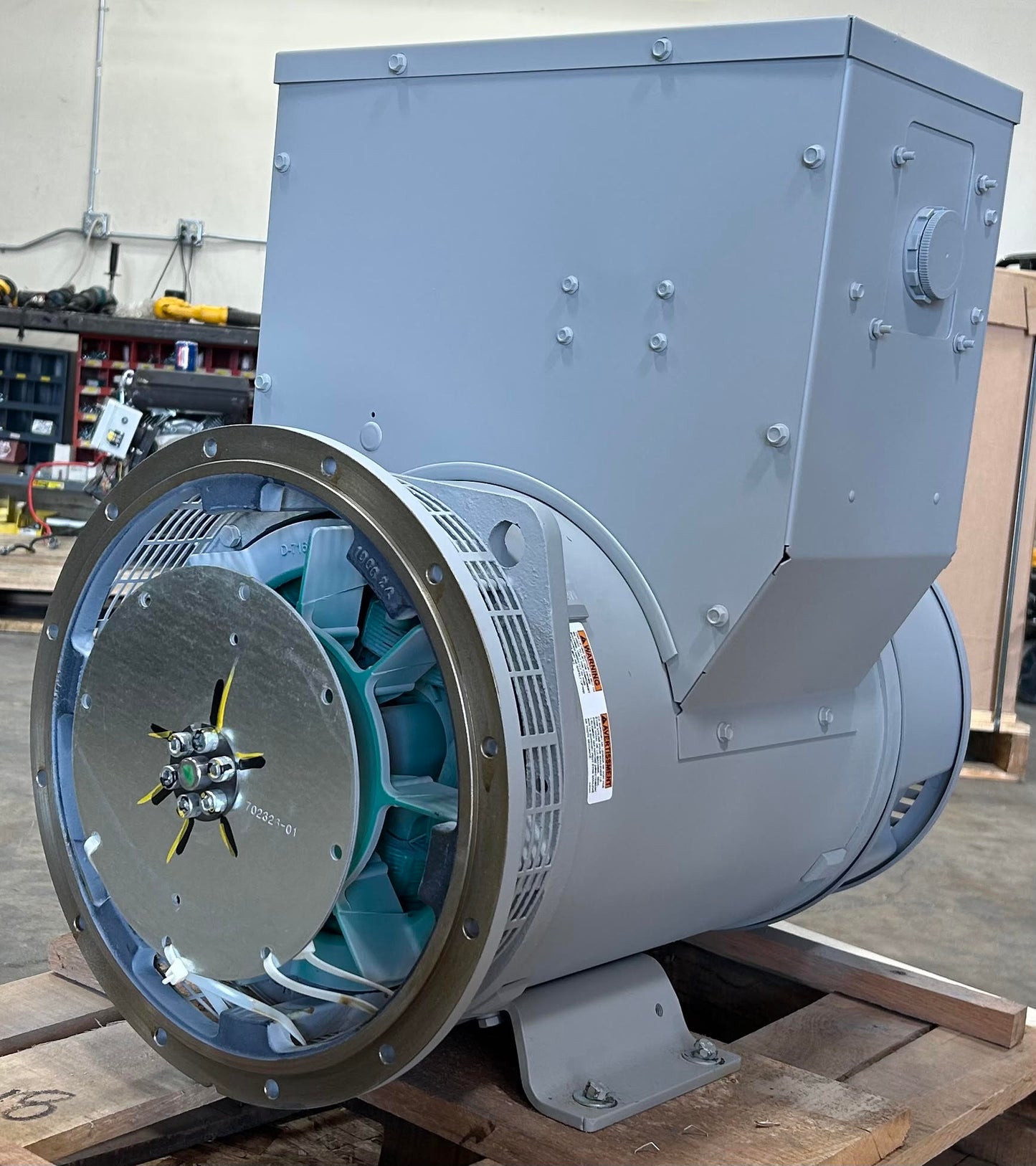 New Marathon 283PSL8045 20 kW 3 Phase 208 V Harsh Duty Mariner Alternator Generator includes