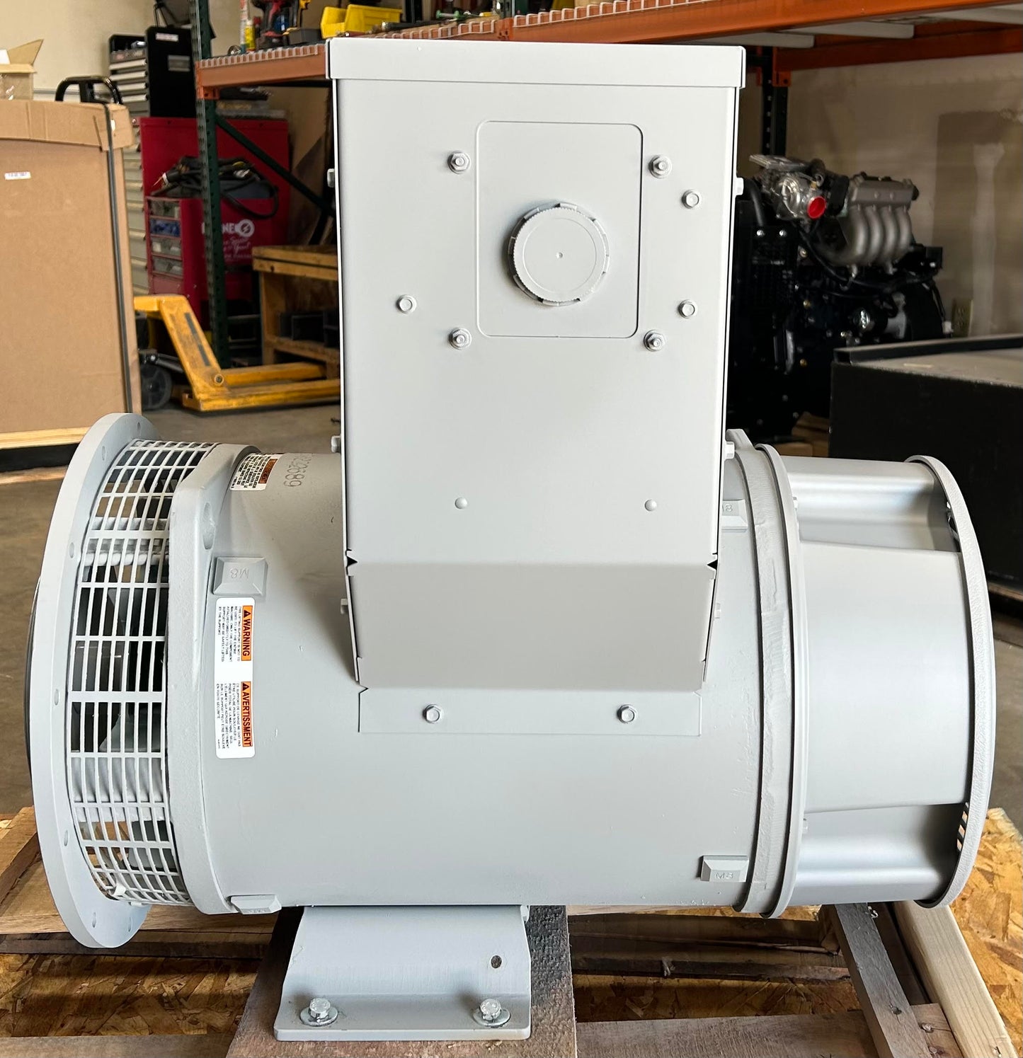 New Marathon 283PSL8045 20 kW 3 Phase 208 V Harsh Duty Mariner Alternator Generator includes