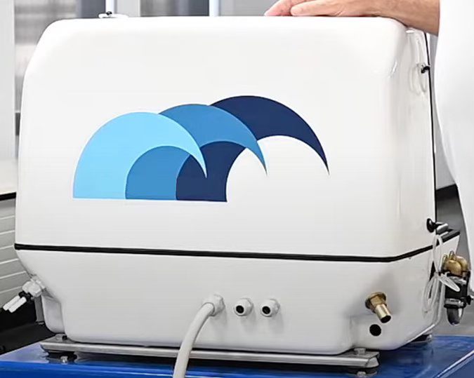 New Kohler Lombardini 14,000 Watt Diesel Marine Generator ~ QUIET: 54 decibels @ 23 feet