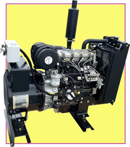 New Perkins 21 kW Diesel Generator by Central Maine Diesel