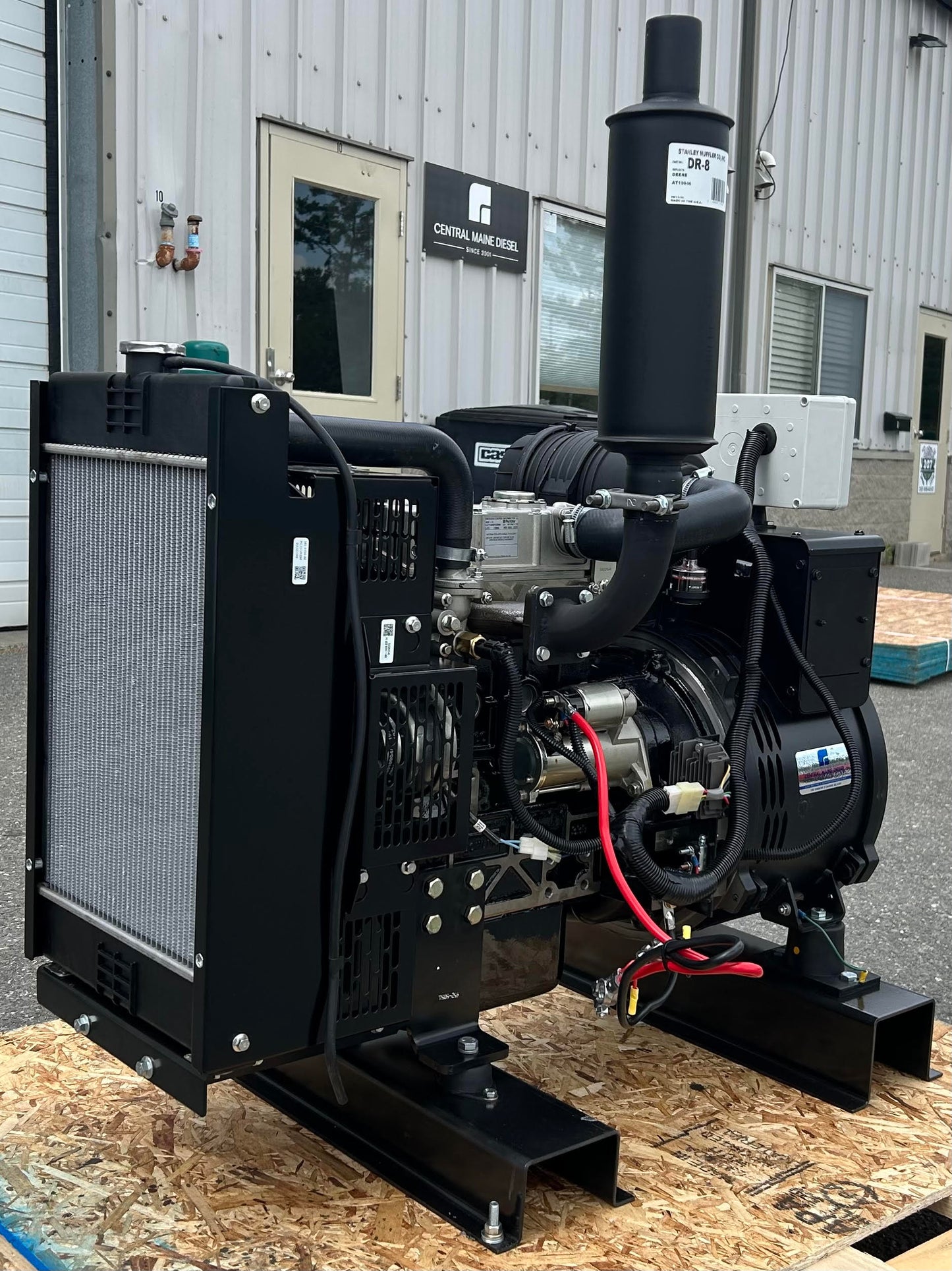 NEW Perkins 10,000 Watt Diesel Generator by Central Maine Diesel