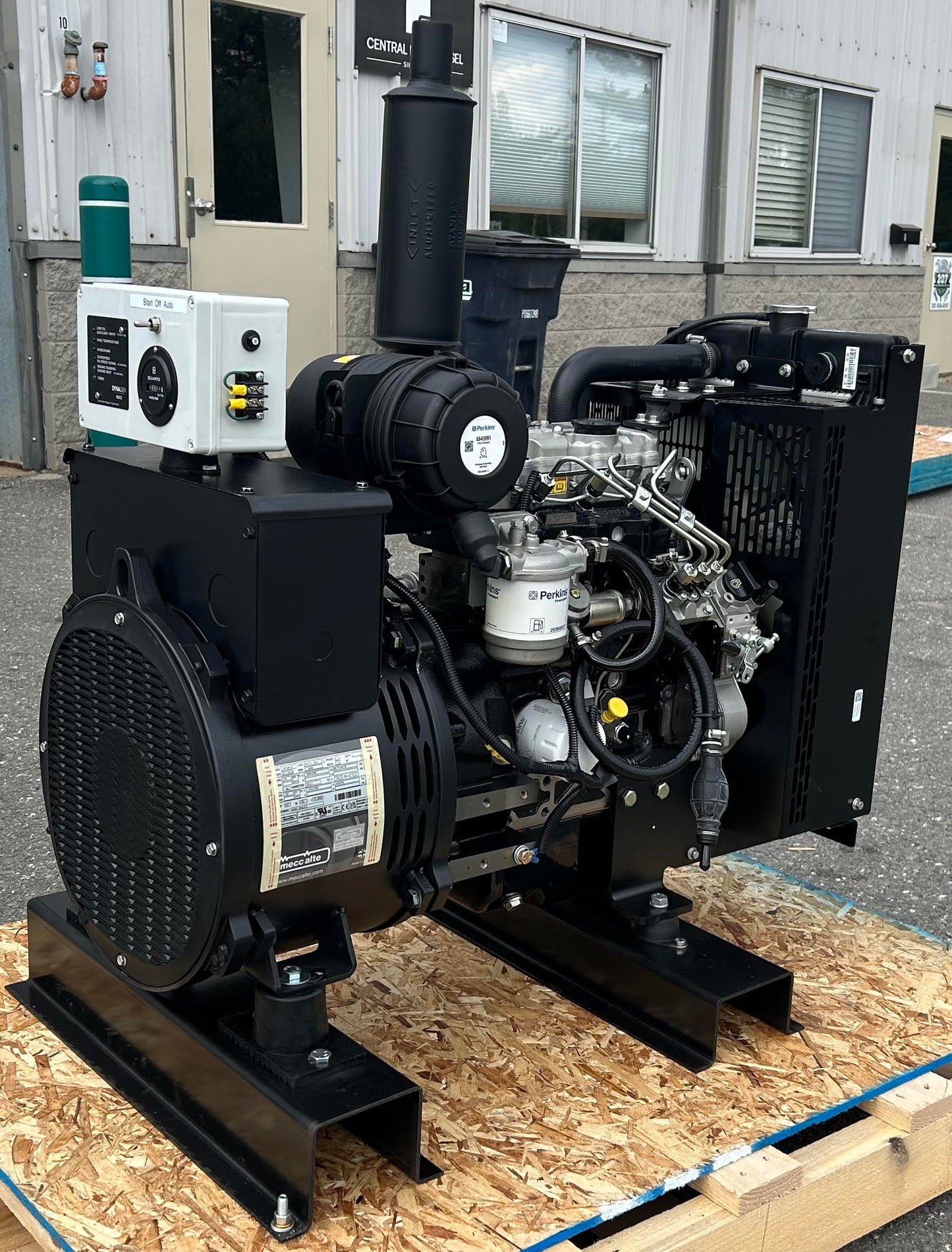 NEW Perkins 10,000 Watt Diesel Generator by Central Maine Diesel