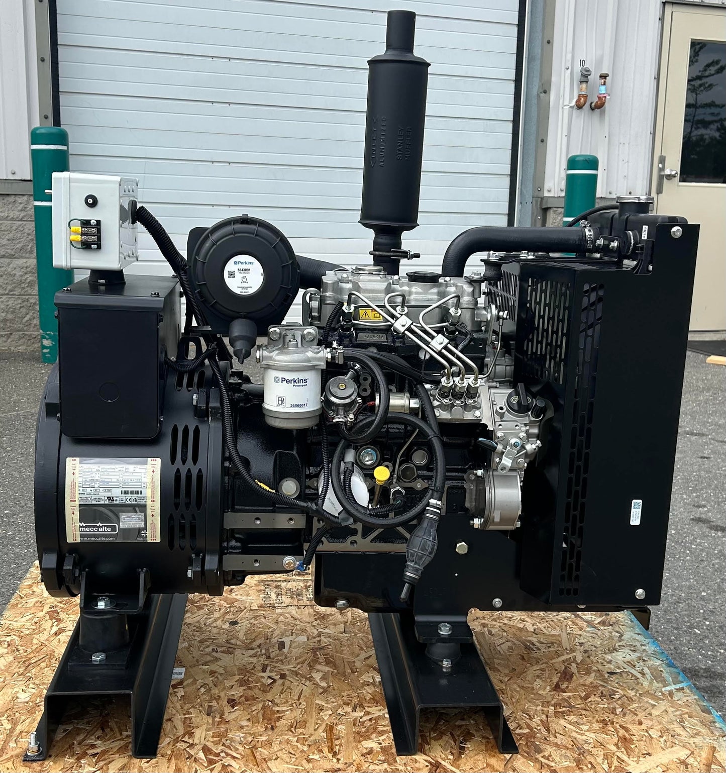 NEW Perkins 10,000 Watt Diesel Generator by Central Maine Diesel
