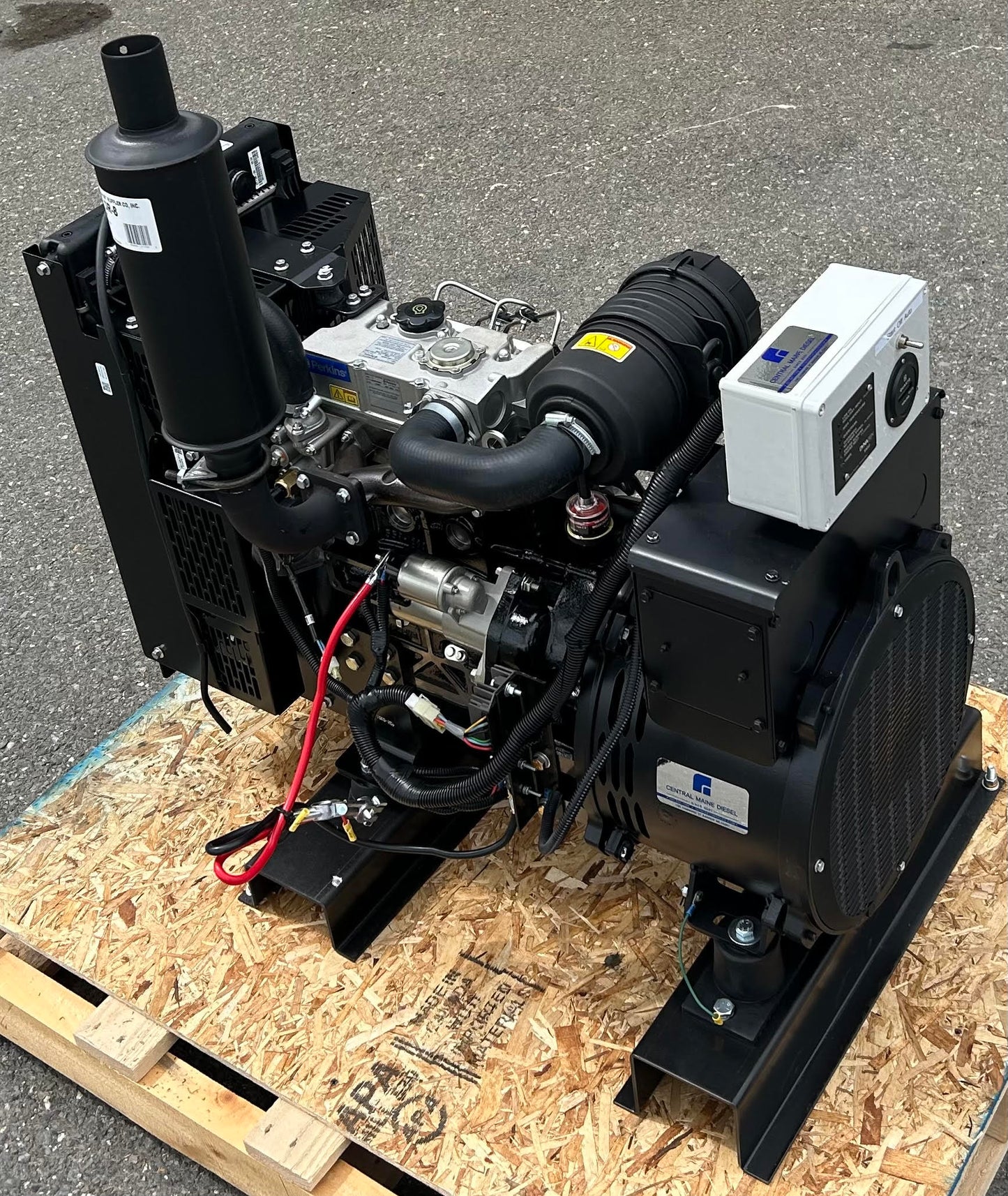 NEW Perkins 10,000 Watt Diesel Generator by Central Maine Diesel