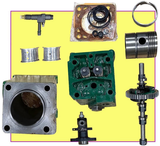 NEW 6/1 Lister CS Spare Parts Kit includes head, block, pistons, gaskets...