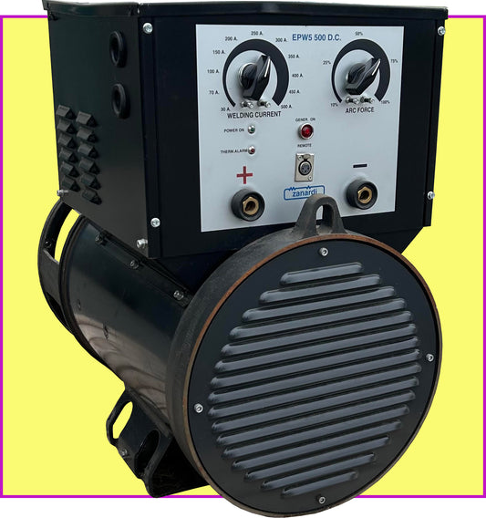 Engine-Driven Welder + Generator ~ 500 Amps DC Welding Current