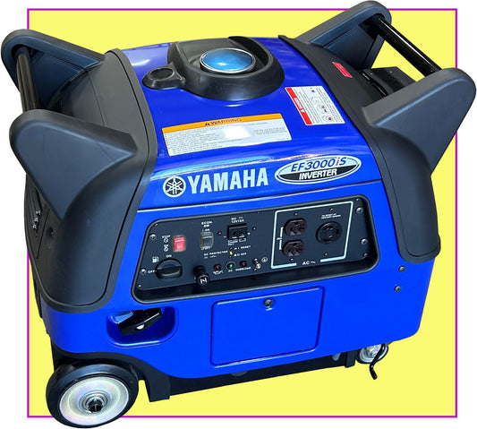 New EF3000iS 3,000 Watt Inverter Gasoline Generator by Yamaha